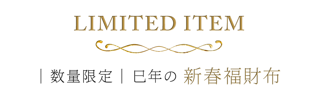 ｜数量限定｜ 巳年の新春福財布